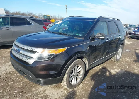 2014 Ford Explorer Xlt из США, поврежденный, VIN 1FM5K8D86EGC21420